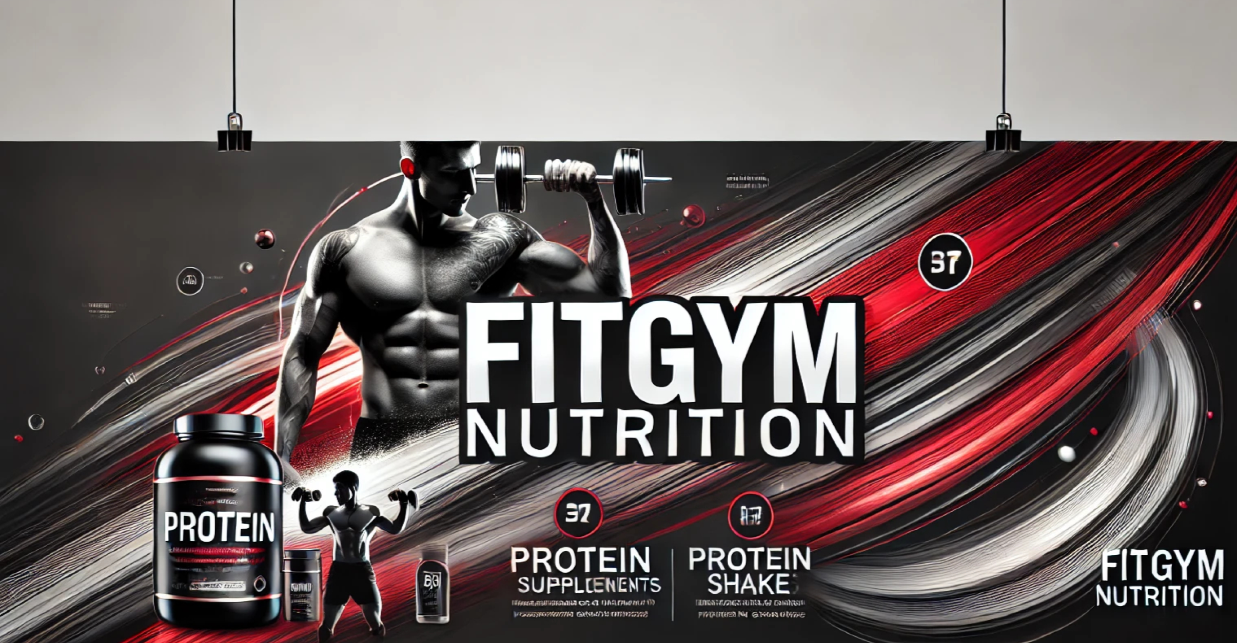 FitGym Nutrition Banner